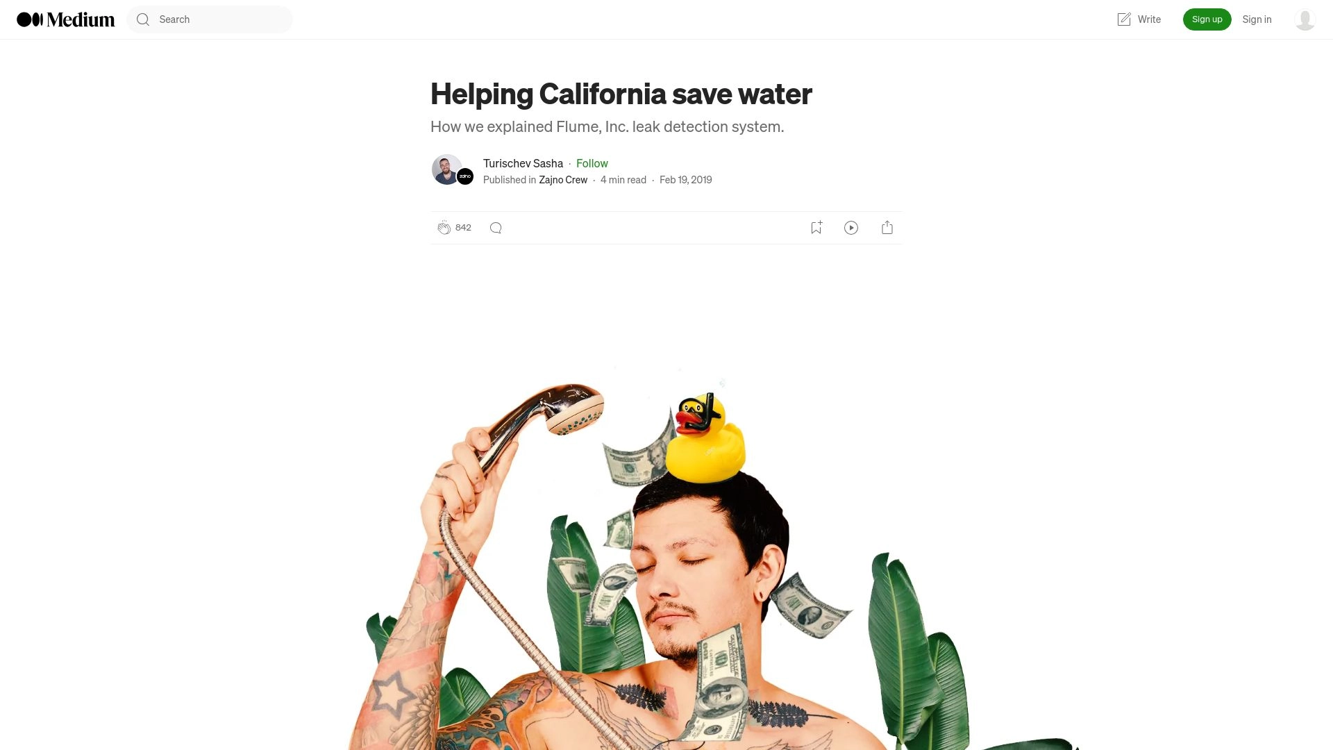 Helping California save water