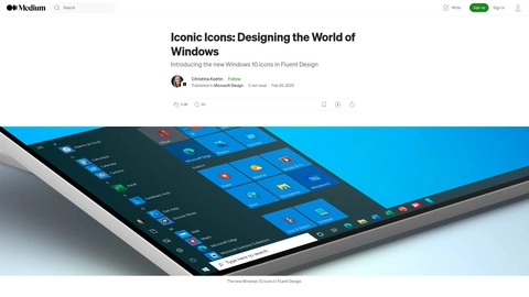 Iconic Icons: Designing the World of Windows
