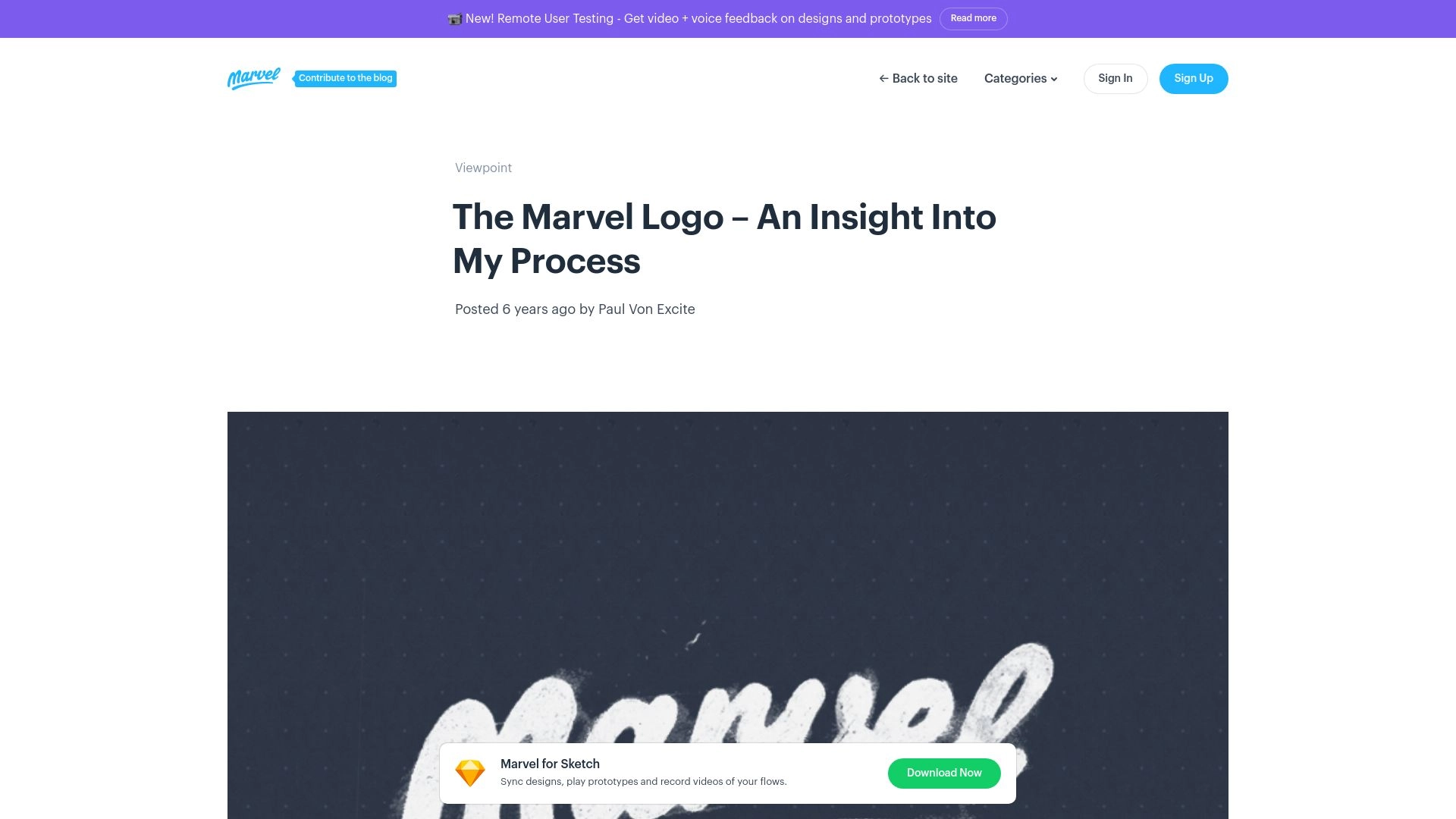 The Marvel Logo – An Insight Into My Process