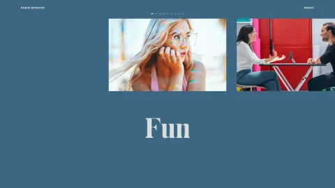 Robin Nogiuer portfolio screenshot